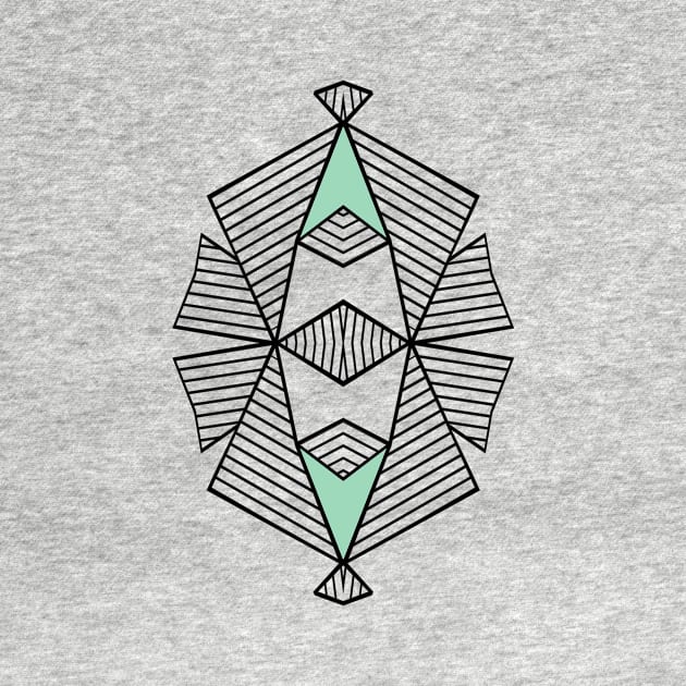 Triangle Tribal Mint by ProjectM